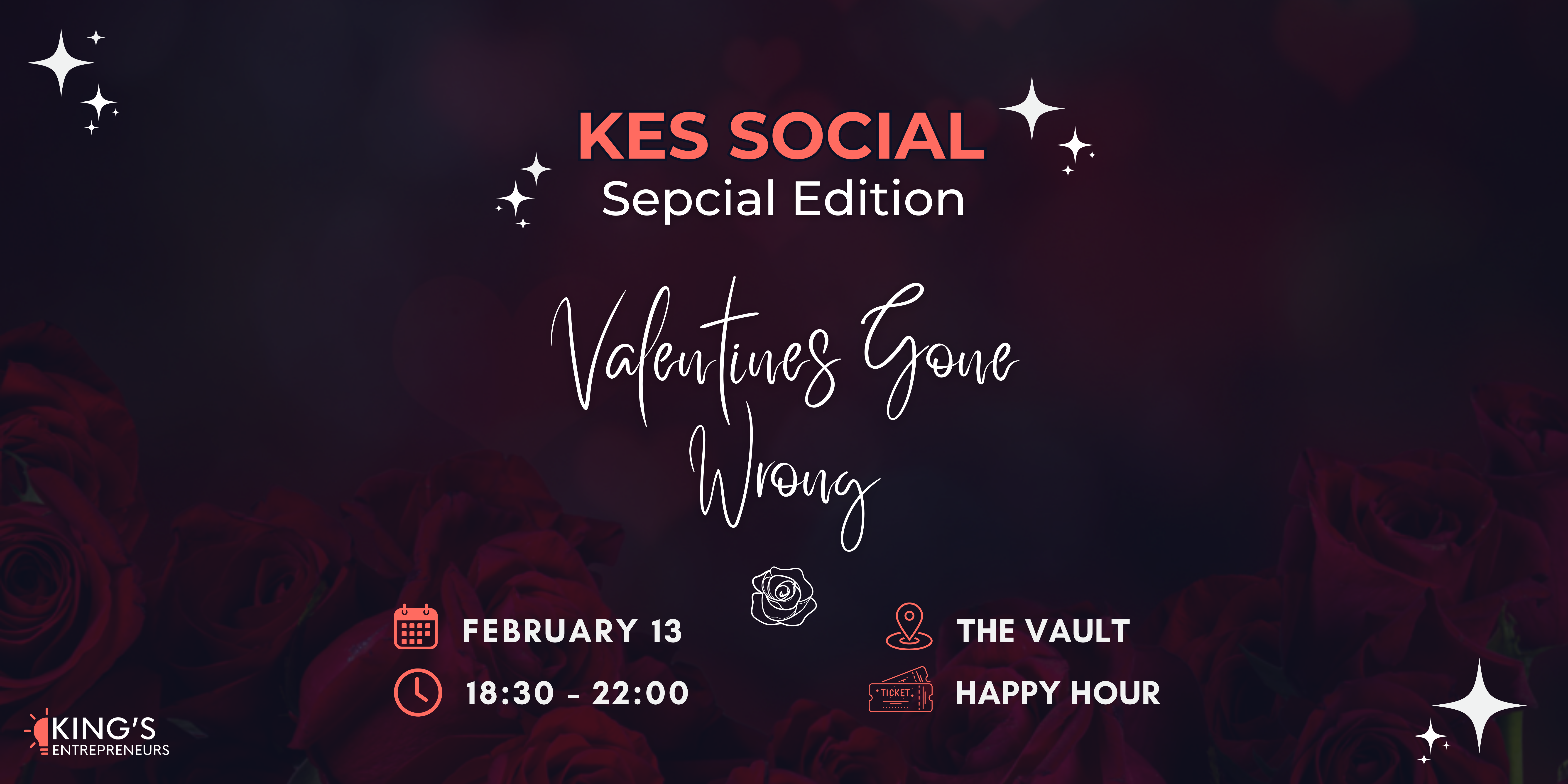 Cover Photo of KES Social: Valentine's Gone Wrong