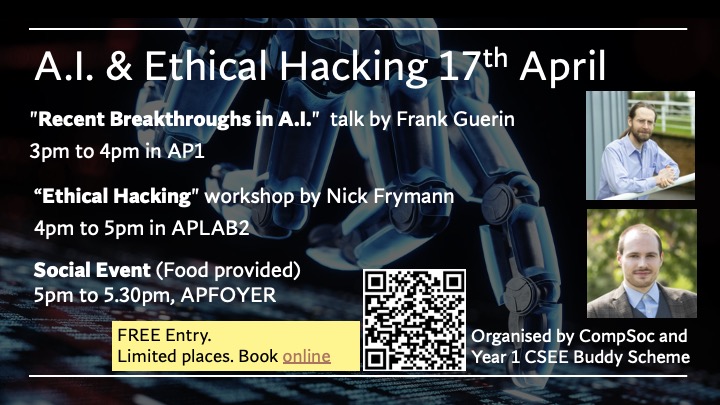 Cover Photo of A.I. & Ethical Hacking Workshop