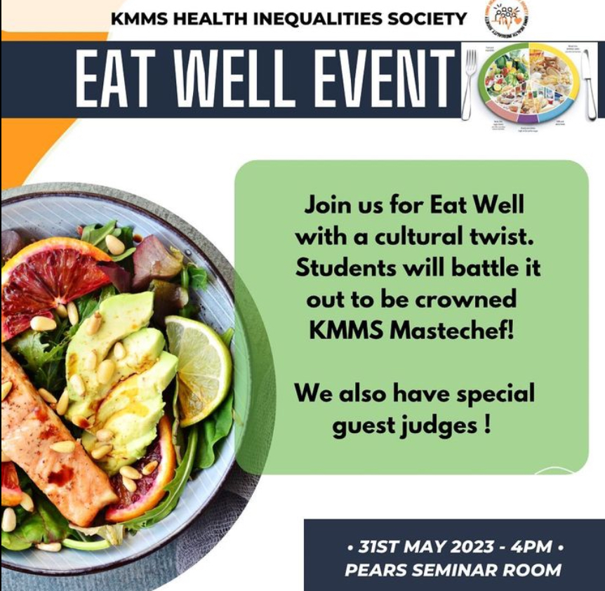 Photo of Flagship Event of Health Inequalities Society called HI Soc Eat Well Event 