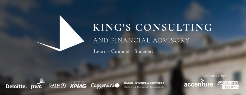 Banner for Consulting & Financial Advisory Society