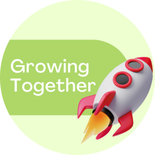 Logo of Growing Together - Personal Development Society
