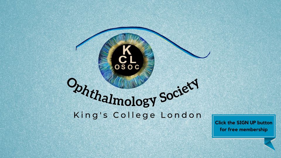 Banner for Ophthalmology Society