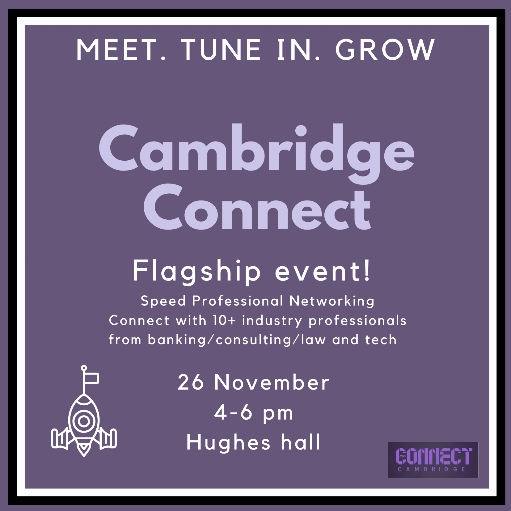 Photo of Flagship Event of Cambridge Connect called Cambridge connect flagship event