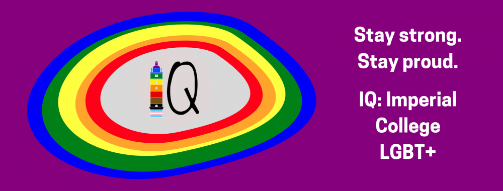 Logo of IQ (Imperial College LGBT+)