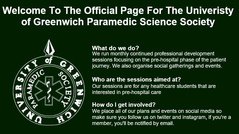 Banner for Paramedic Science