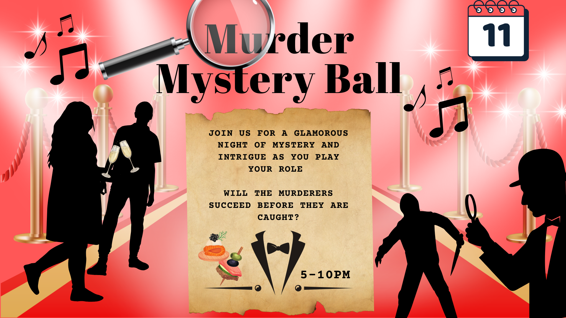 Photo of Flagship Event of THE HUB 175 - Inter-University Society called Murder Mystery Ball