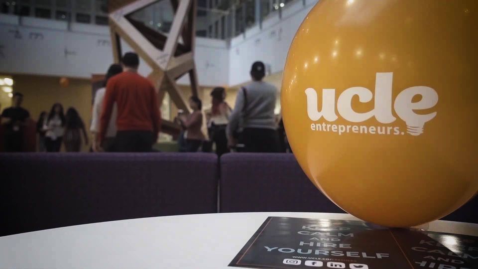 Banner for UCL Entrepreneurs