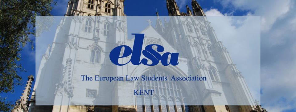 Banner for European Law Students Association - Kent