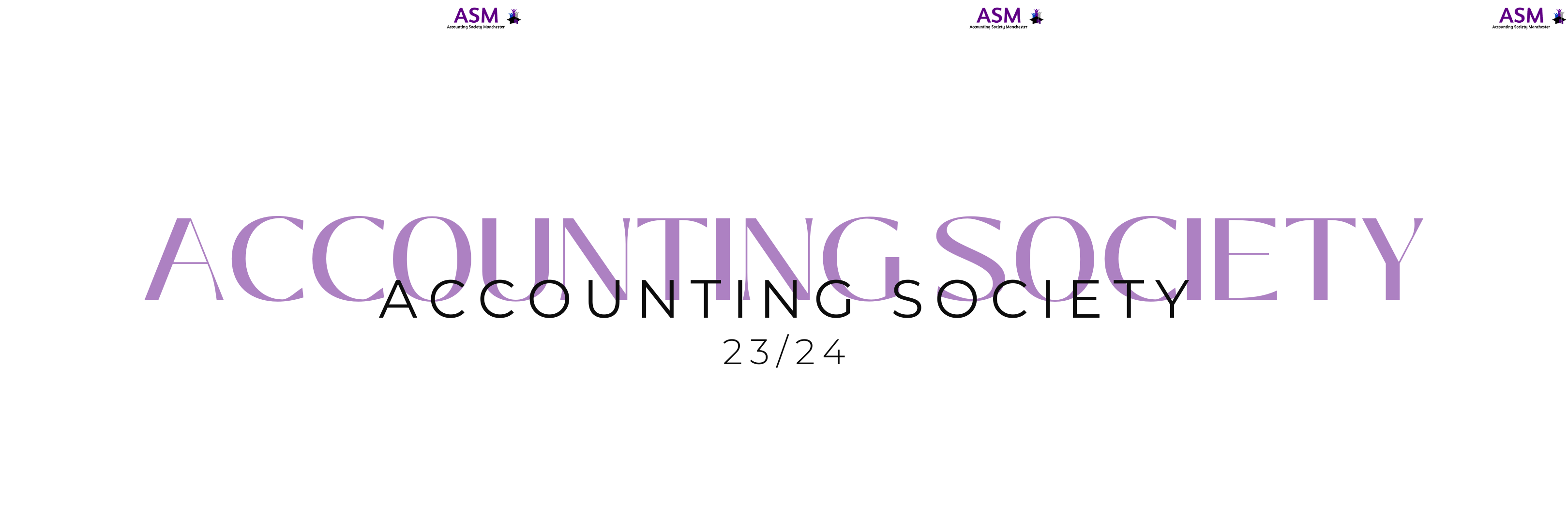 Banner for Accounting Society Manchester 