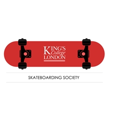 Logo of KCL Skateboarding society