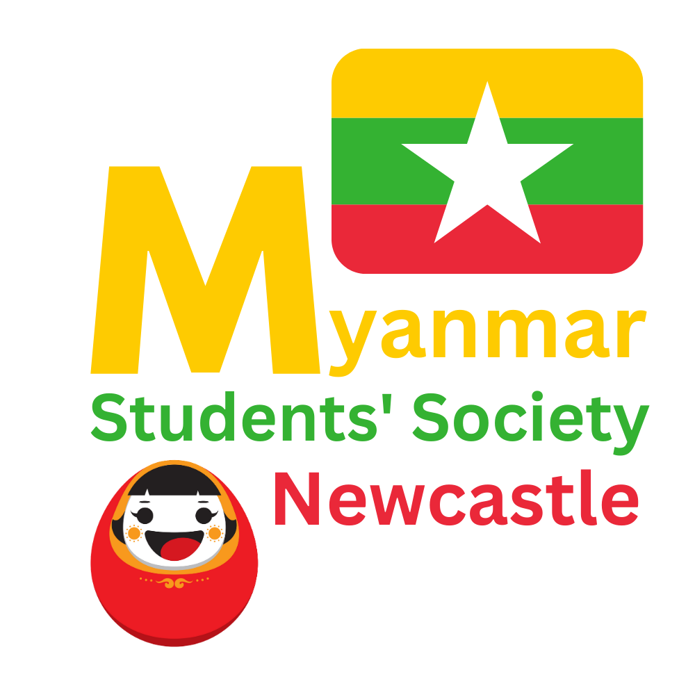 Logo of Myanmar Students' Society Newcastle