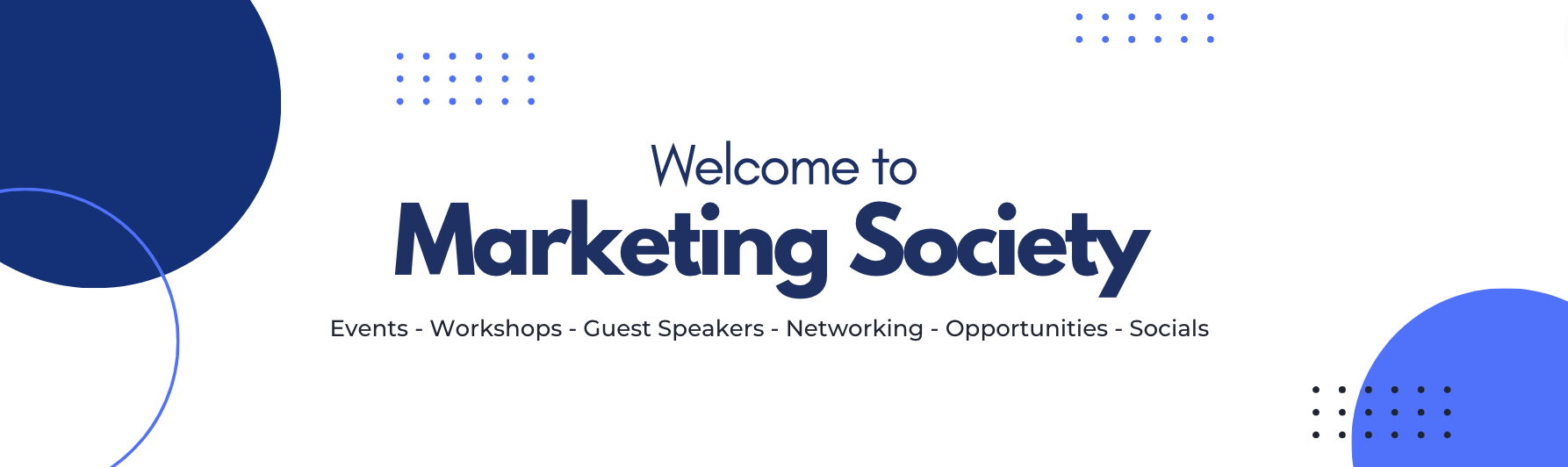 Banner for UoB Marketing Society