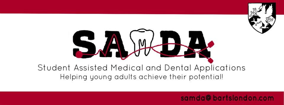 Banner for Student Assisted Medical and Dental Applications (SAMDA)