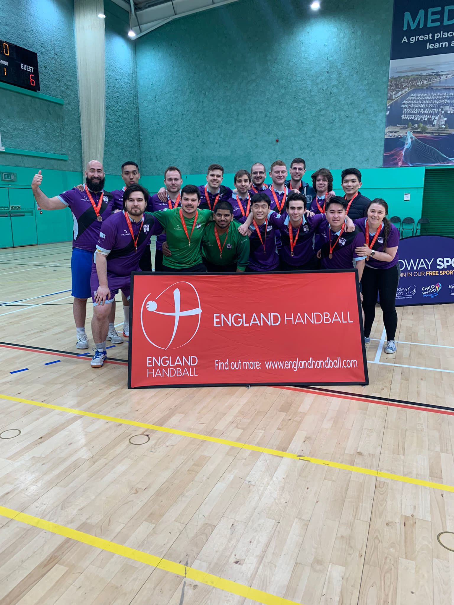 Photo of Flagship Event of UCL Handball Club called BUCS Regionals on 2-3/12