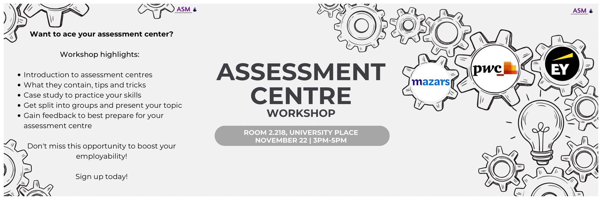 Cover Photo of Assessment Center Workshop