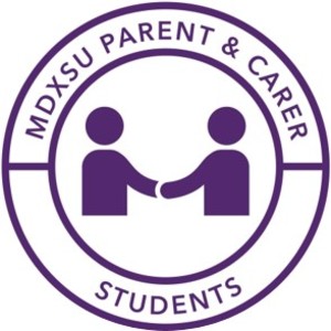 Logo of MDXSU Parent and Carer Students