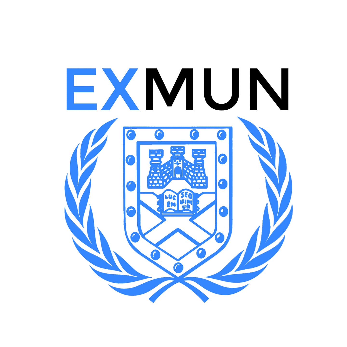 Logo of Exeter University Model United Nations Society
