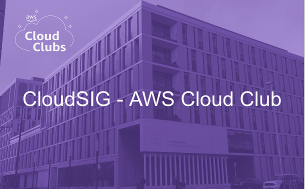 Banner for CloudSIG - AWS Cloud Club
