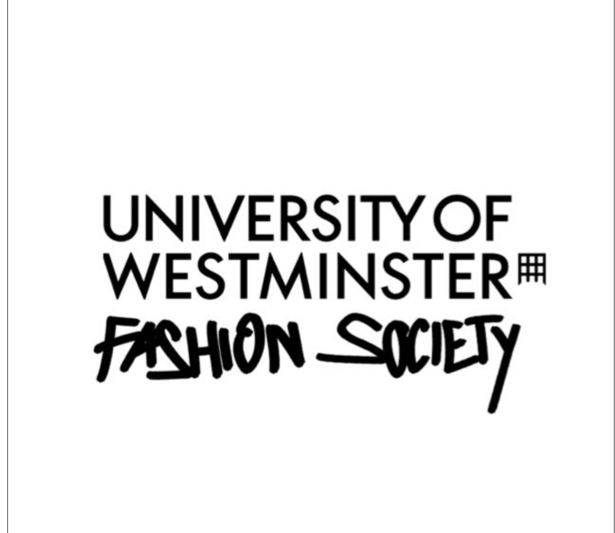 Banner for University of Westminster Fashion Society 